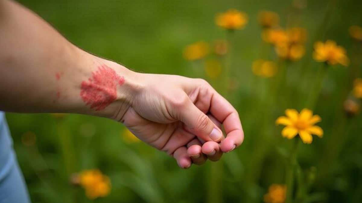 علائم آلرژی پوستی